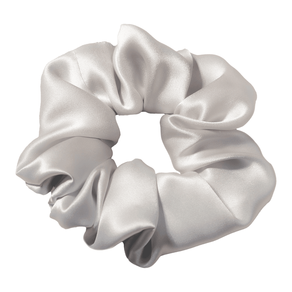 Silverly Silk Scrunchie – Handmade Natural Silk Hair Tie