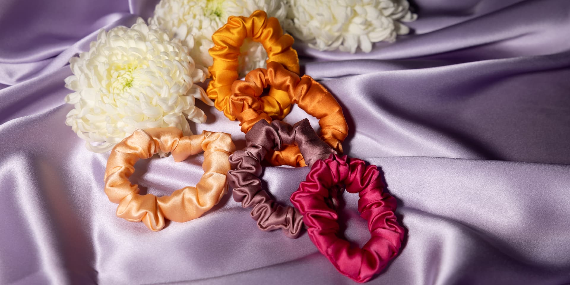 S – Small Silk Scrunchies
