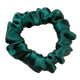 Dark Jungle Silk Scrunchie -Handmade Pure Silk Hair Scrunchie