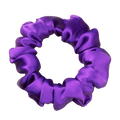 Ultraviolet Silk Scrunchie  Handmade Pure Silk Hair Scrunchie