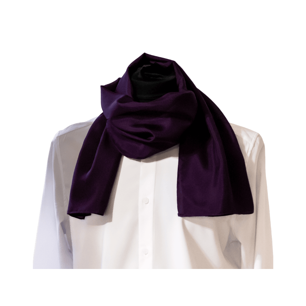 Men's Scarf – Natural Habotai Silk