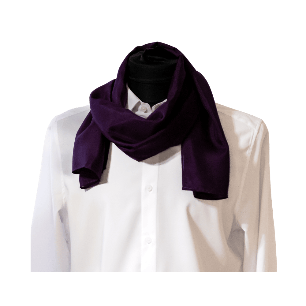 Men's Scarf – Natural Habotai Silk